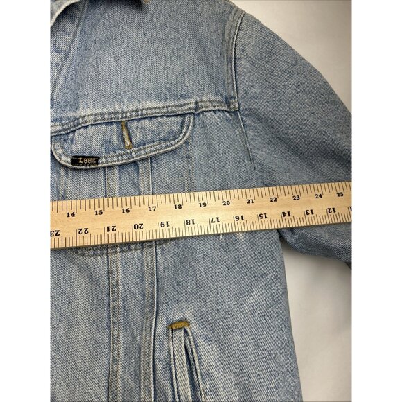 Vintage Lee Denim Jacket Storm Rider Corduroy Collar Made In USA SIZE XL - Picture 6 of 16